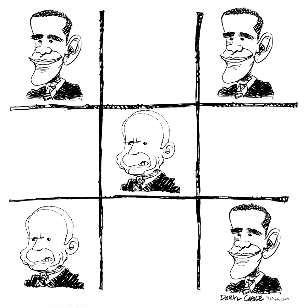  OBAMA WILL WIN by Daryl Cagle