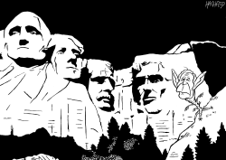 MOUNT RUSHMORE by Rainer Hachfeld