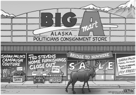 ALASKA POLITICIANS CONSIGNMENT STORE by RJ Matson