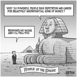 RIDDLE OF THE SPHINX by RJ Matson