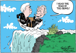 DODD AND LIEBERMAN by Bob Englehart