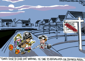 DEAD HALLOWEEN  by Pat Bagley