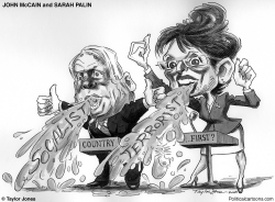 MCCAIN AND PALIN SPEW by Taylor Jones