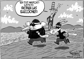 ROBEN ESTA ELECCION by Bob Englehart