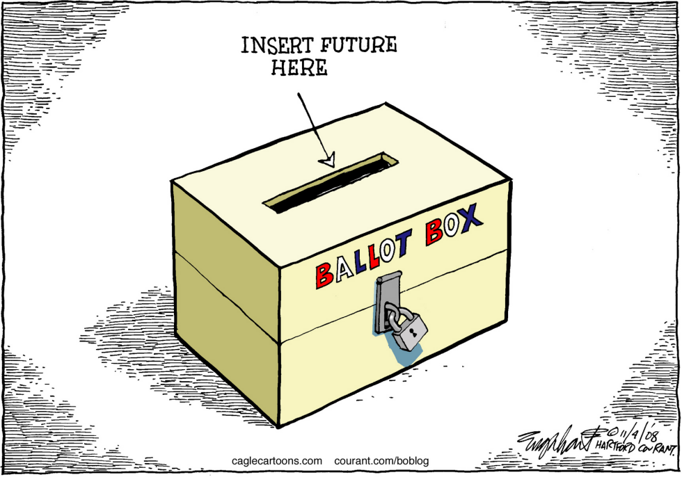  VOTE TODAY by Bob Englehart