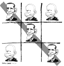 OBAMA GANA EL JUEGO by Daryl Cagle