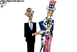 PRESIDENT ELECT OBAMA by Pat Bagley