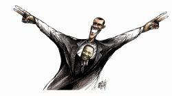 OBAMA PRESIDENTE  by Angel Boligan