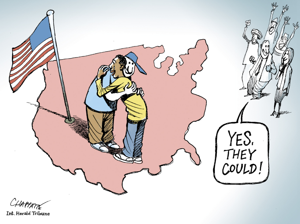  OBAMA'S AMERICA by Patrick Chappatte