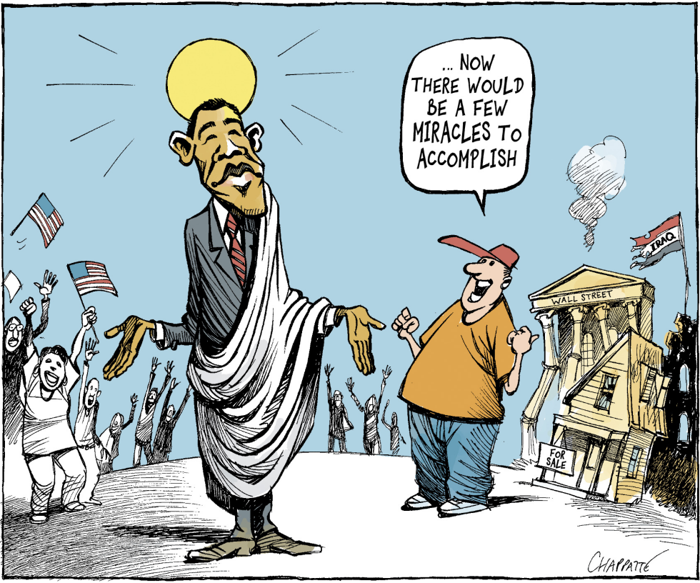  AFTER OBAMA'S VICTORY by Patrick Chappatte