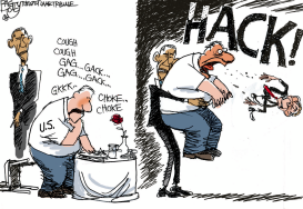 BUSH GAG by Pat Bagley