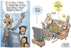 OBAMAS LITTLE HELPERS by John Cole