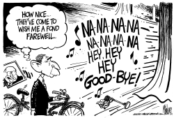 FOND FAREWELL TO BUSH by Mike Lane