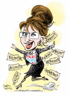 RETRATO DE SARAH PALIN  by Daryl Cagle