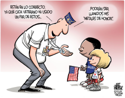 HONOR DE LOS VETERANOS  by Parker