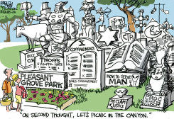 SUPREME COURT COMMANDMENTS  by Pat Bagley