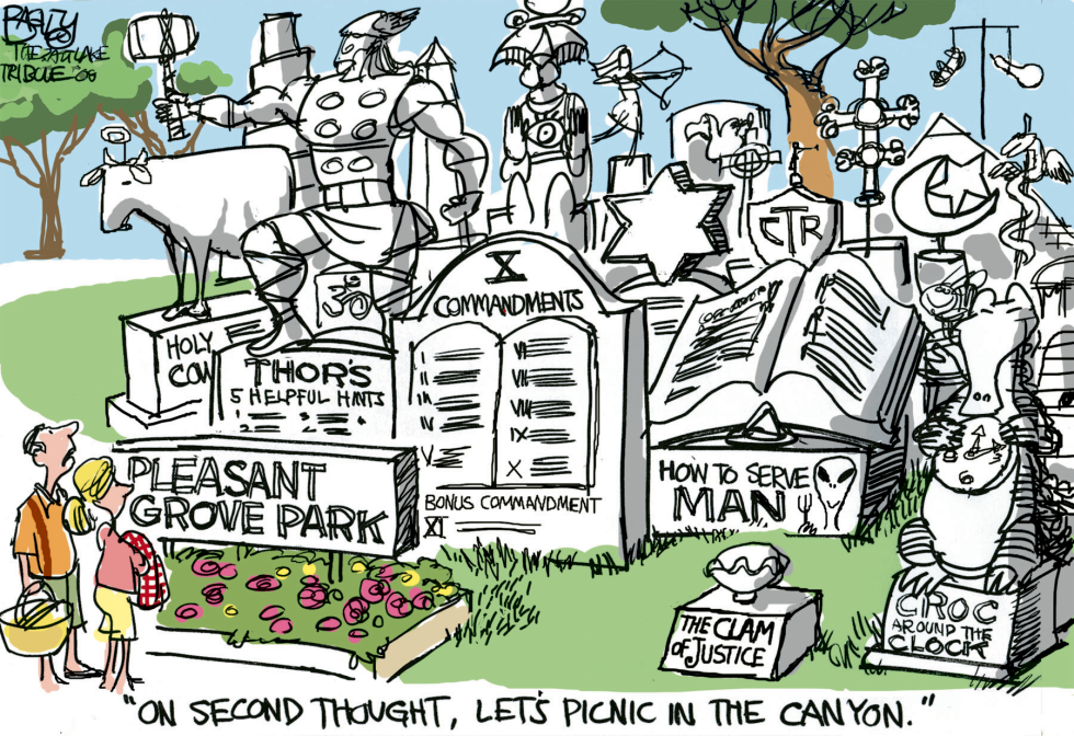  SUPREME COURT COMMANDMENTS  by Pat Bagley