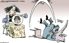 PALIN GOP FUTURE by Mike Keefe