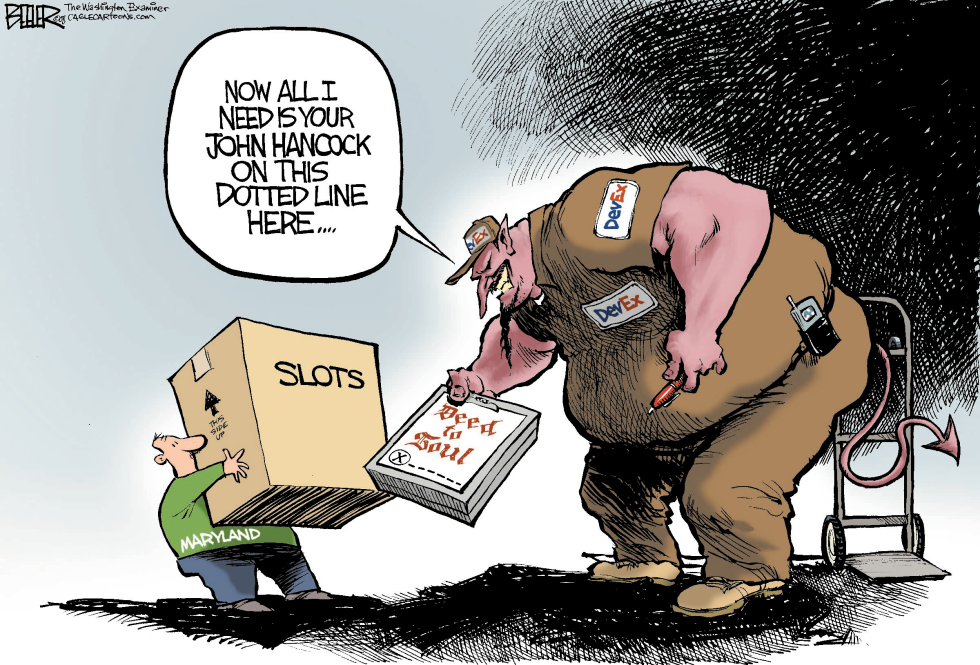  LOCAL MD - SLOT MACHINE DELIVERY by Nate Beeler