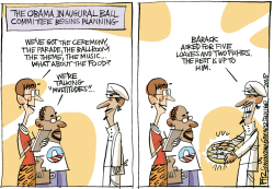 INAUGURAL BALL by David Fitzsimmons