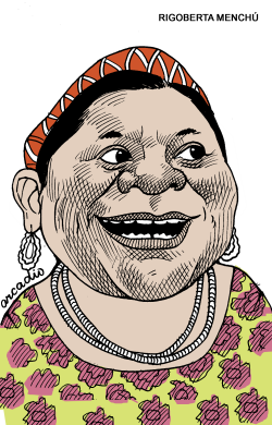 RIGOBERTA MENCHú GUAT COL by Arcadio Esquivel