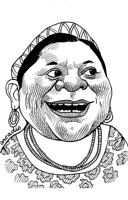 RIGOBERTA MENCHú GUAT  by Arcadio Esquivel