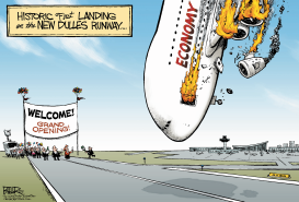 LOCAL DC - NEW DULLES RUNWAY by Nate Beeler