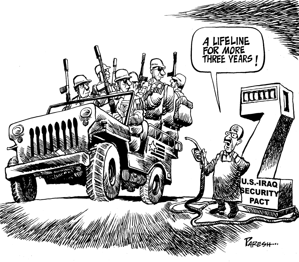  IRAQ SECURITY PACT by Paresh Nath