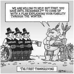 THE FIRST THANKSGIVING by RJ Matson