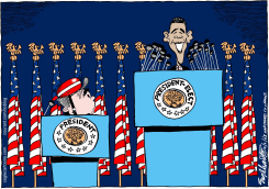 PRESIDENT-ELECT OBAMA by Bob Englehart