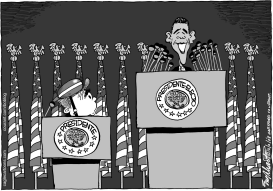 PRESIDENTE ELECTO OBAMA by Bob Englehart