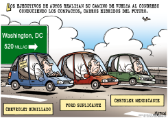 EJECUTIVOS DE AUTOS REGRESAN A WASHINGTON  by RJ Matson