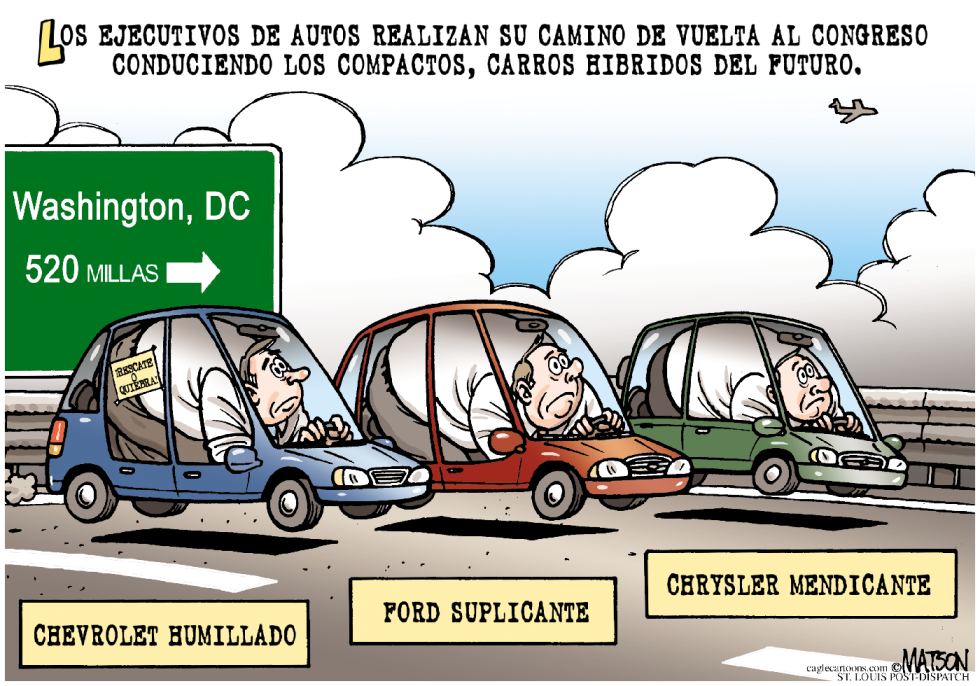  EJECUTIVOS DE AUTOS REGRESAN A WASHINGTON  by RJ Matson