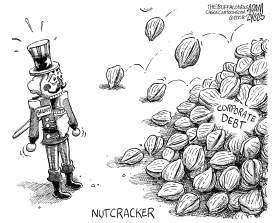 FEDERAL NUTCRACKER by Adam Zyglis