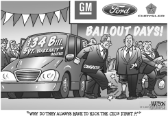 AUTO BAILOUT DAYS by RJ Matson