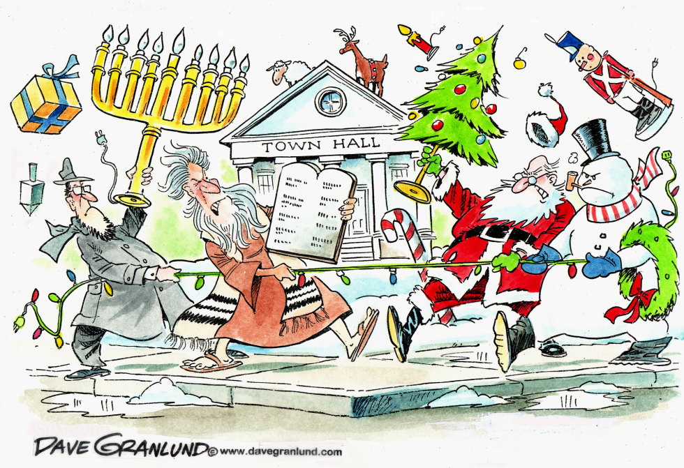  HOLIDAY DISPLAYS by Dave Granlund