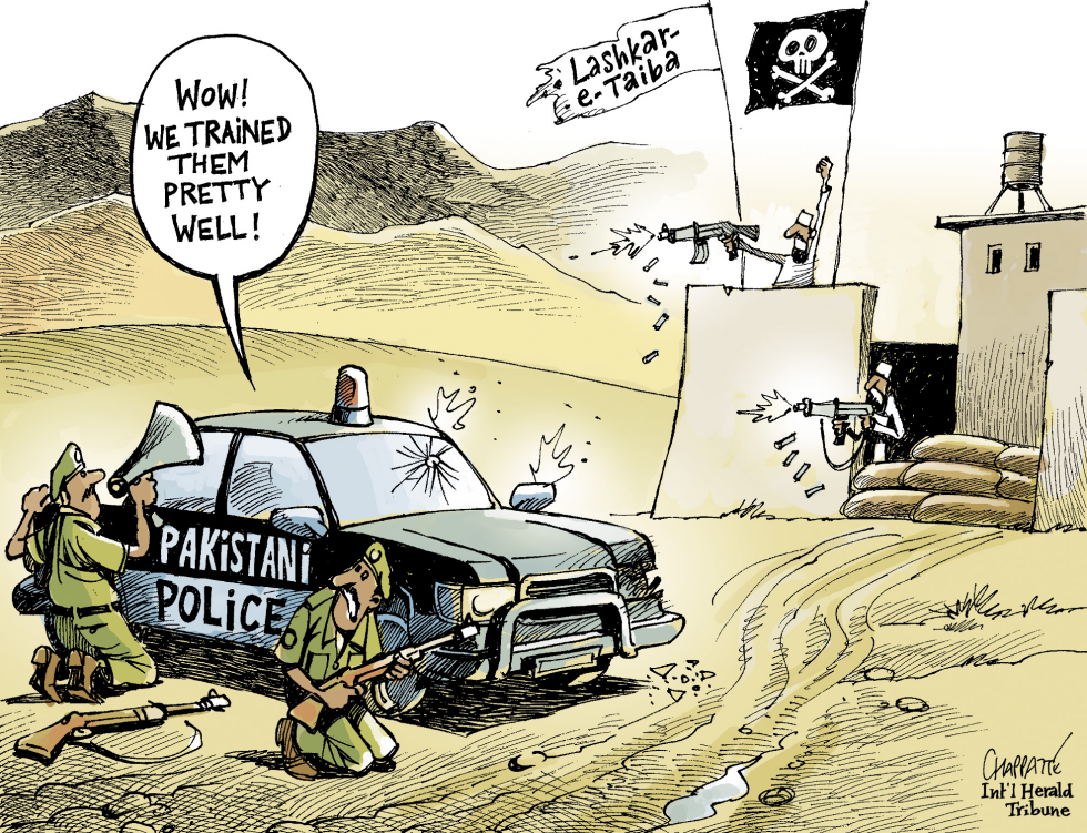  PAKISTAN ‘S CRACKDOWN ON EXTREMISTS by Patrick Chappatte