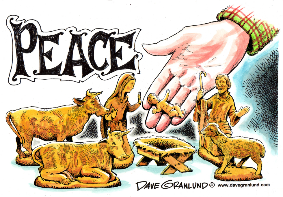  PEACE ON EARTH by Dave Granlund