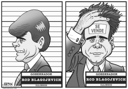 EL GOBERNADOR BLAGOJEVICH EN VENTA by RJ Matson