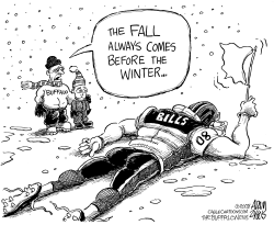 BUFFALO SEASONS by Adam Zyglis