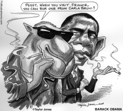 OBAMA AND JOE CAMEL by Taylor Jones