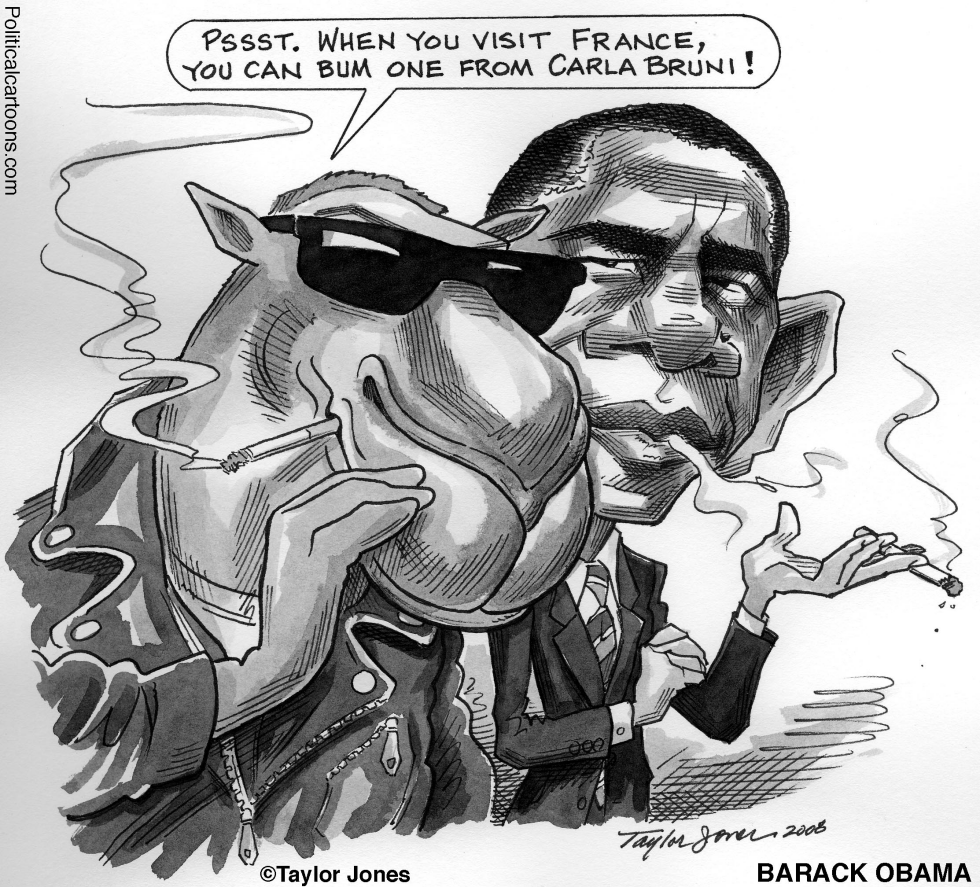  OBAMA AND JOE CAMEL by Taylor Jones