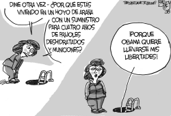 LIBERTADES Y OBAMA by Pat Bagley