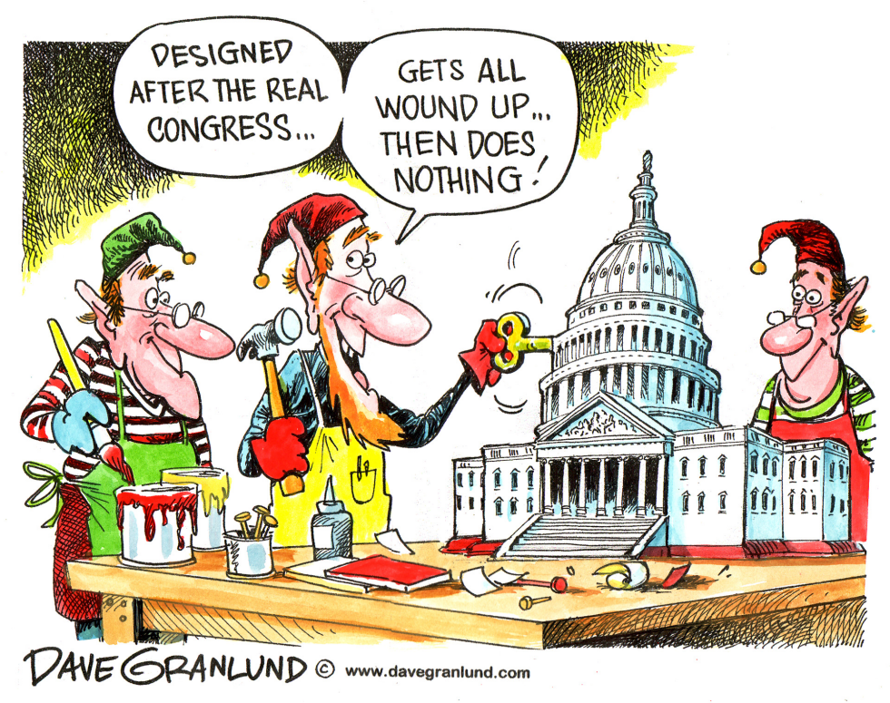  DO NOTHING CONGRESS by Dave Granlund