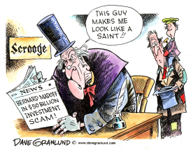 50 BILLION MADOFF SCAM by Dave Granlund