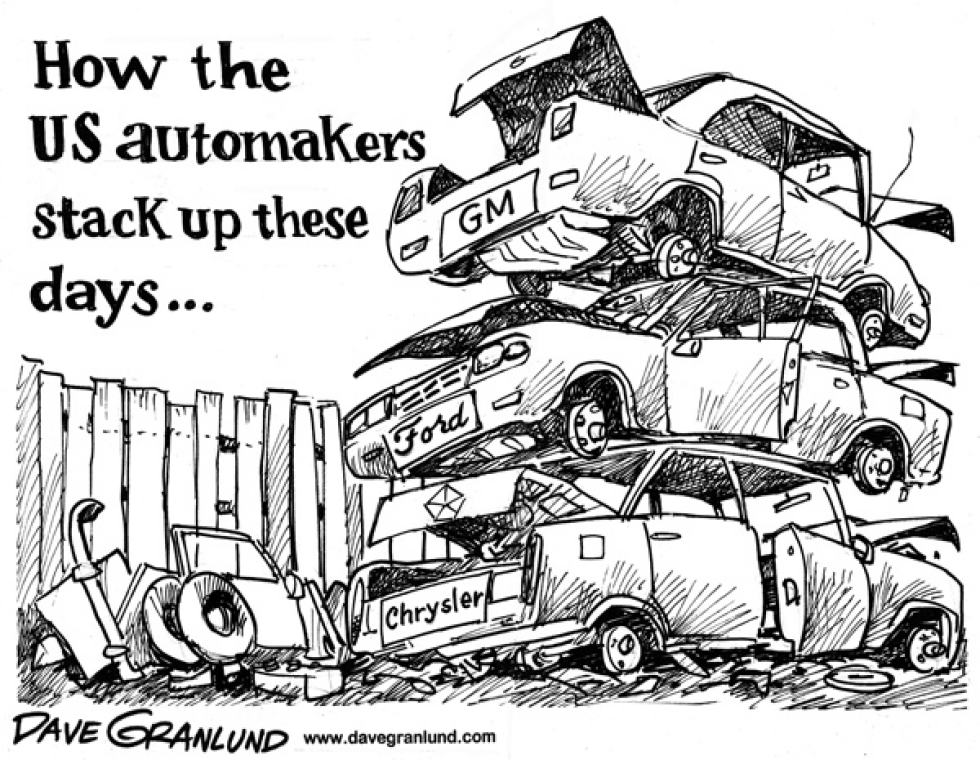  HOW AUTOMAKERS STACK UP by Dave Granlund