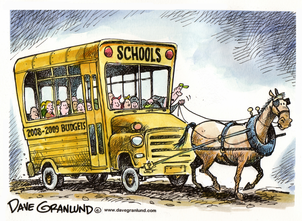  SCHOOL BUDGETS by Dave Granlund