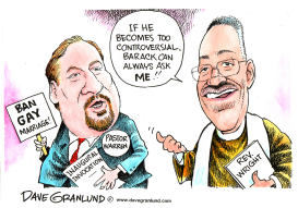 PASTOR RICK WARREN by Dave Granlund