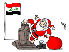 X-MAS IS BACK IN IRAQ by Stephane Peray