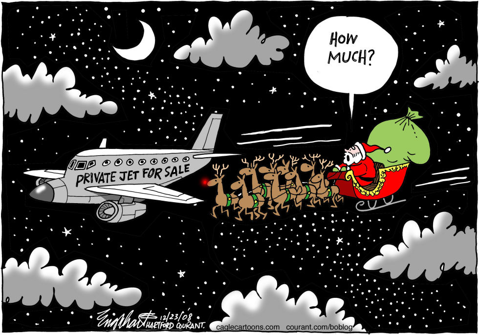  SANTA CLAUS by Bob Englehart